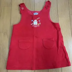 MIKIHOUSE 赤いワンピース 80cm