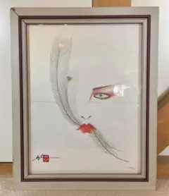 希少 ユキンコアキラ ユズレナイ コブシ 直筆サイン入り 肉筆 絵画 アート 希少 ユキンコアキラ ユズレナイ コブシ 直筆サイン入り 肉筆 絵画