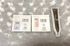 Dior snow カプチュール スキンケア サンプル