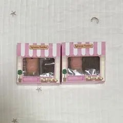 シルバニアファミリー クッキー　いちごのスイーツショップ