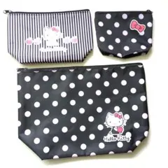 ハローキティ ポーチ3点セット