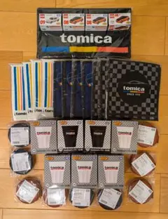 トミカくじ 第3弾 08 09 コインパース タンブラー タオル まとめ売り