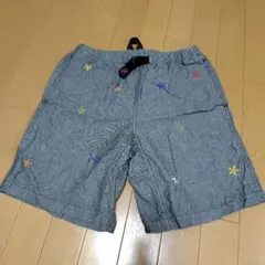 GRAMICCI グラミチ 花柄刺繍入りショートパンツ Sサイズ
