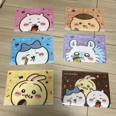 LOTTE×ちいかわ　ミニクリアファイル 6枚セットのサムネイル