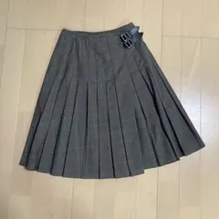 UNIQLO チェック柄 プリーツスカート s