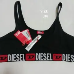 DIESEL スポーツブラ ブラック Mサイズ 新品タグ付きのサムネイル