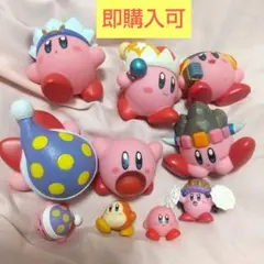 星のカービィ フィギュア10体セット（ソフビ・マスコット）まとめ売り当時物レトロ