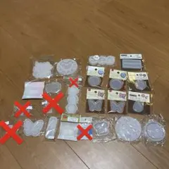 シリコンモールドセット 約20個 レジン用品
