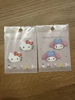 サンリオ シールワッペン キティ マイメロ