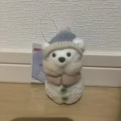 ディズニー　シークレットオブスノーウィーデイ　ダッフィー　ぬいぐるみチャーム