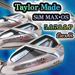 テーラーメイド　TaylorMade　SIM　MAX ・OS　アイアンセット6本のサムネイル