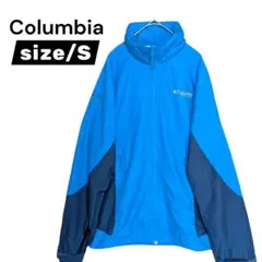 た*き様 Columbia マウンテンパーカー ナイロンジャケット 青 y2k