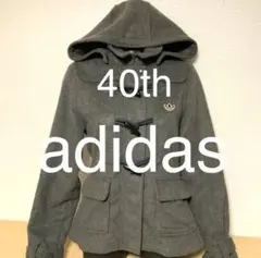 f24 adidas originals ダッフルコートレディースM相当