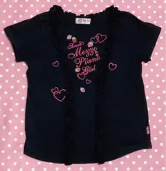 メゾピアノ　半袖tシャツ　いちご　130