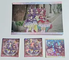 名探偵プリキュア パン シール エンディング主題歌 ポストカード 4枚セット