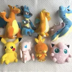 ポケモン プライズ ぬいぐるみ まとめ売り15体 ピカチュウなど - メルカリ