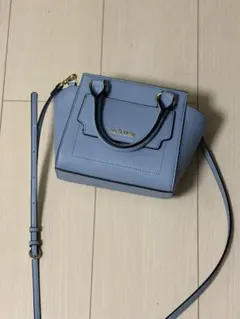 &chouette ライトブルー ショルダーバッグ