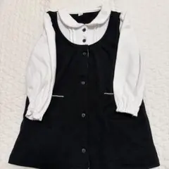 【美品】90cm フォーマルワンピース　黒