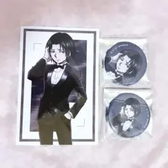 フェイタン HUNTER × HUNTER スーツ 缶バッジ アニメイトフェア