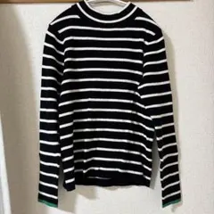 GLOBAL WORK ストライプニット Mサイズ