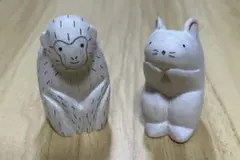 ぽれぽれ動物 T lab （ネズミ・猿）ポレポレ置物 ティーラボ