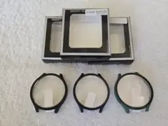 新品未使用GalaxyWatch6 44mmガラス一体型カバー PC素材全面保護