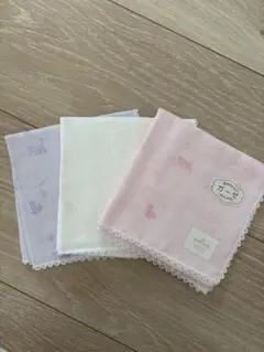 Hallmark ガーゼハンカチ 3枚セット 猫柄のサムネイル