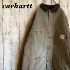 【貴重】Carhartt ダック地 ミシガンチョアコート CB1082 XL