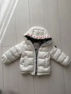 MONCLERのホワイトダウンコート　美品