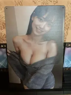 ビューティフル ガール ブリキ・プレート 送料込