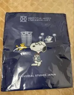 ORIENTAL HOTEL スヌーピー エコバッグ　usj リバーシブル