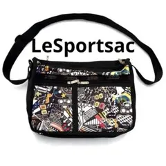 美品✨LeSportsacカラフルグラフィックショルダーバッグ