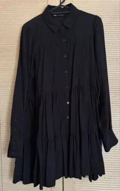 ZARA ティアードミニワンピース