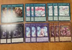 妖精伝姫　新規　フェアリーテイル　デッキパーツ　まとめ売り　18枚