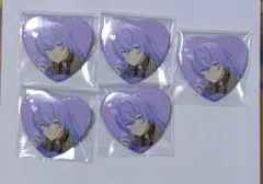 星導ショウ　ハート缶バッジ