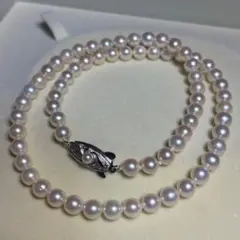 テリ○✨あこや本真珠 パールネックレス SV刻印あり 6mm