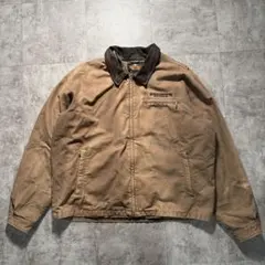 90s Harley-Davidson デトロイト　襟レザー　2way 2XLのサムネイル