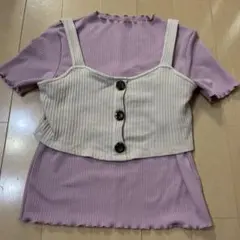 GU トップス　ビスチェ　S