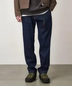 グラミチ ストレッチデニムNN-パンツクロップド