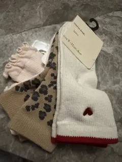 【新品未使用】キッズソックス　mirror bae