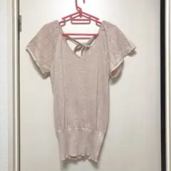 【FOREVER21】ピンクラメトップスのサムネイル