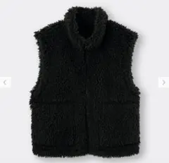 GU カーリーフリースジップベスト Mサイズ