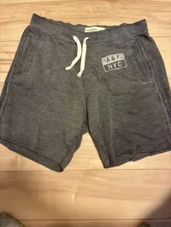Abercrombie & Fitch スウェットショートパンツ グレー S
