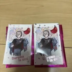 だるまいずごっど CRフェス ランダムチェキ風カード クリアステッカー
