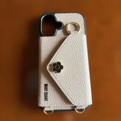MARY QUANT iPhone17用 ケース　ピンクベージュ　ショルダーなし