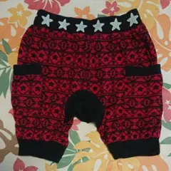 Sirmione パンツ #モンキーパンツ#サルエル#赤#星