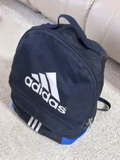 adidas バックパック 黒/青 サッカー リュックサック