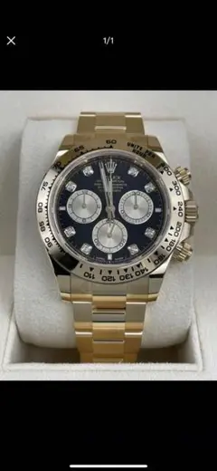 ROLEX ゴールド クロノグラフ 自動巻き腕時計