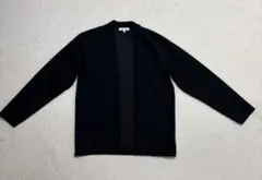 global work 黒ニットカーディガン