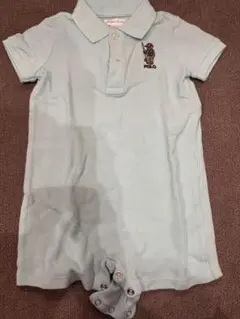 【美品】Ralph Lauren ポロベア ロンパース6M